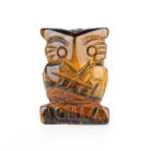 Natural Crystal Owl Carving