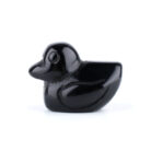 Natural Crystal Duck Hand Carved Ornament