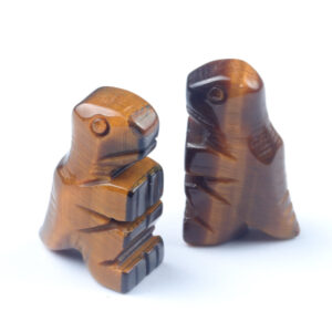 Crystal Agate Mini Dinosaur Carving