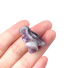 Crystal Agate Mini Dinosaur Carving