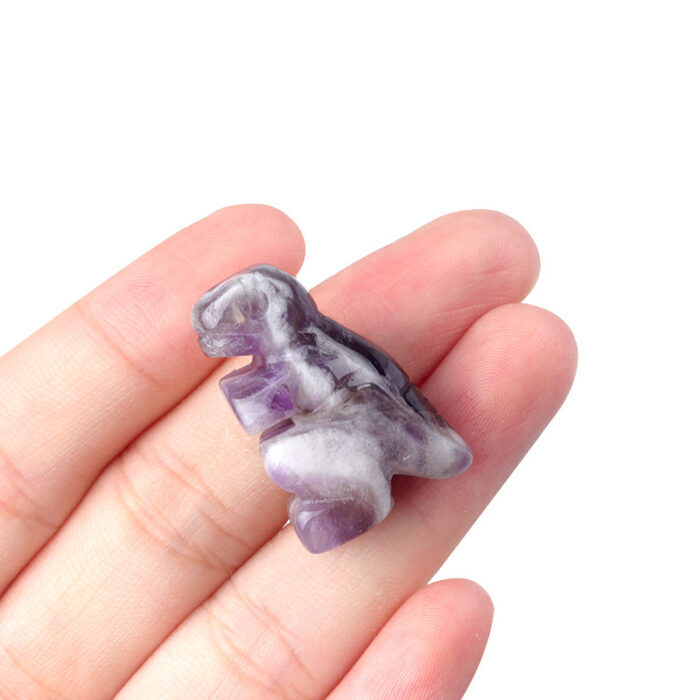110_2-3.jpg Crystal Agate Mini Dinosaur Carving