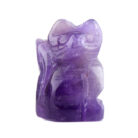 Hand Carved Lucky Cat Desktop Ornament