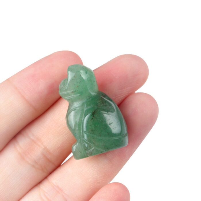 117_2-2.jpg Natural Crystal Agate Semi-Precious Cat Carving