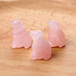 Crystal Agate Mini Bird Carving