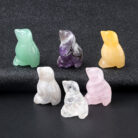 Crystal Agate Mini Bird Carving