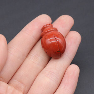 Crystal Agate Mini Beetle Carving