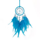 Crystal Feather Dreamcatcher Wall Hanging