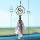 Car Crystal Feather Dreamcatcher Hanging