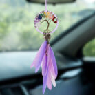 Car Crystal Feather Dreamcatcher Hanging