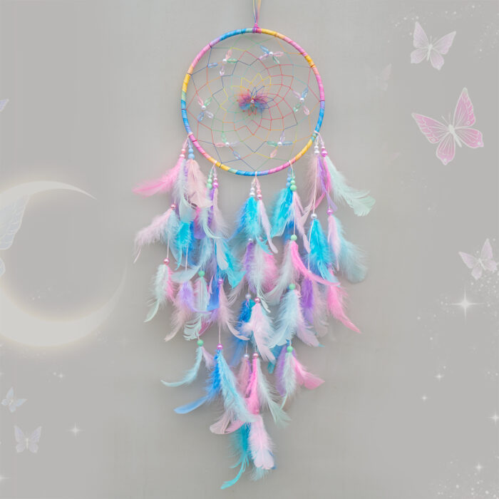 137_3-1-1.jpg Dreamy Dreamcatcher Handmade Wind Chime Room Decoration