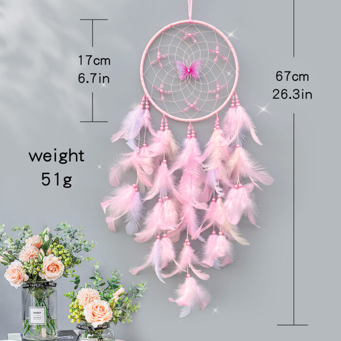 137_5-1-1.jpg Dreamy Dreamcatcher Handmade Wind Chime Room Decoration