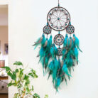 Handmade Feather Dreamcatcher Tribal Print