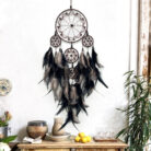 Handmade Feather Dreamcatcher Tribal Print