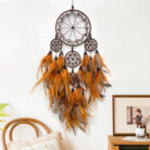 Handmade Feather Dreamcatcher Tribal Print