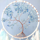 Tree of Life Crystal Handwoven Dreamcatcher