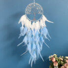 Tree of Life Crystal Handwoven Dreamcatcher