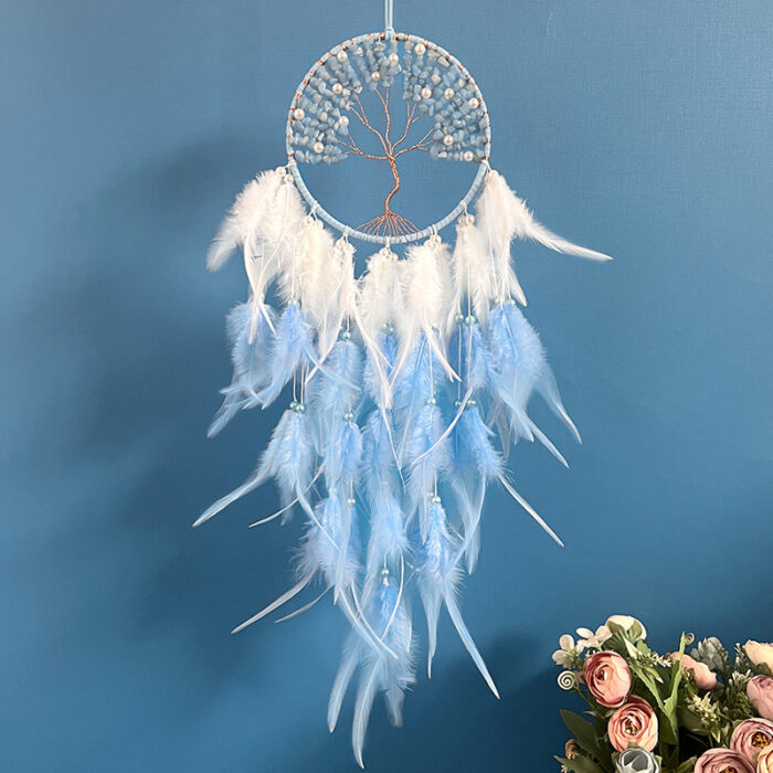 141_4-1-1.jpg Tree of Life Crystal Handwoven Dreamcatcher