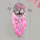 Acrylic Feather Wind Chime Dreamcatcher