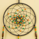 Elegant Peacock Feather Dreamcatcher