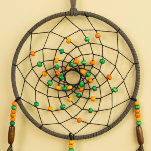 Elegant Peacock Feather Dreamcatcher