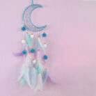 Dreamy Crochet Moon Star Dreamcatcher