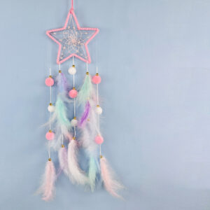 146_1-1-1.jpg Dreamy Crochet Moon Star Dreamcatcher