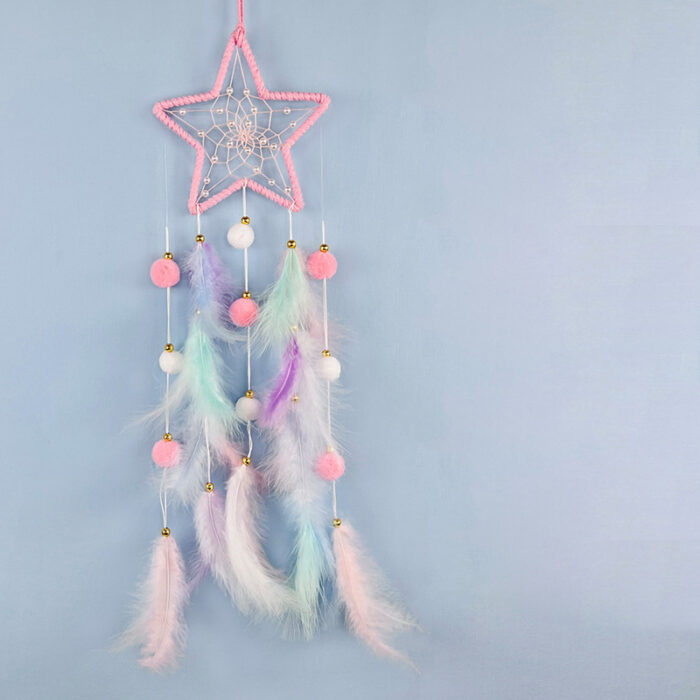 146_1-1-1.jpg Dreamy Crochet Moon Star Dreamcatcher