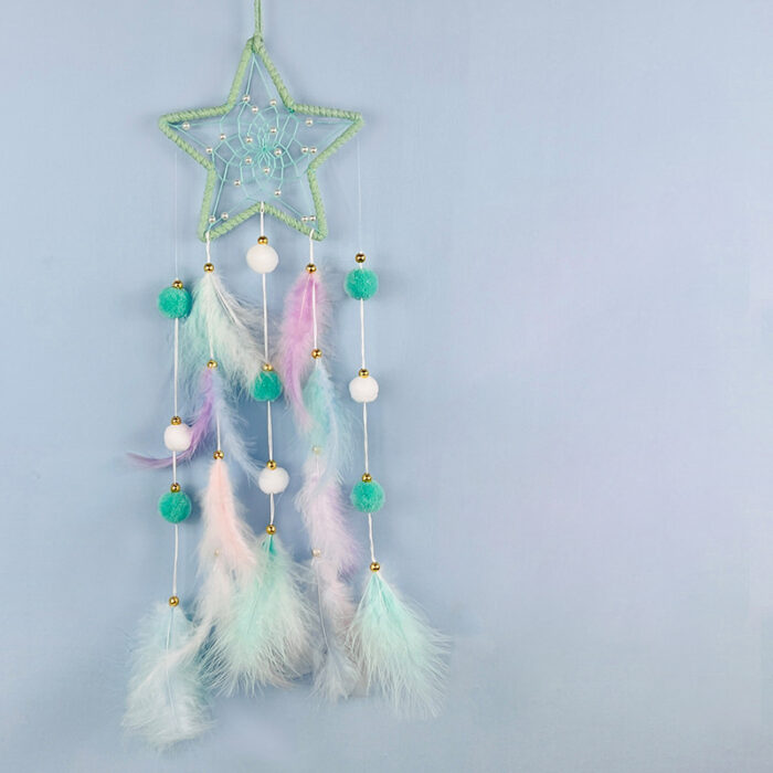 146_2-1-1.jpg Dreamy Crochet Moon Star Dreamcatcher