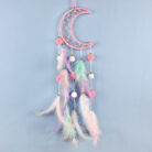 Dreamy Crochet Moon Star Dreamcatcher