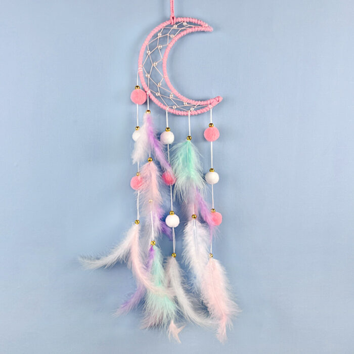 146_3-1-1.jpg Dreamy Crochet Moon Star Dreamcatcher
