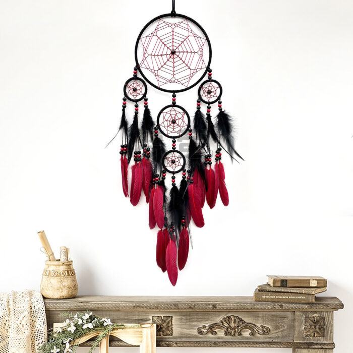 149_4-1-1.jpg Indian Forest Style Dreamcatcher Bedroom Hanging Wind Chime