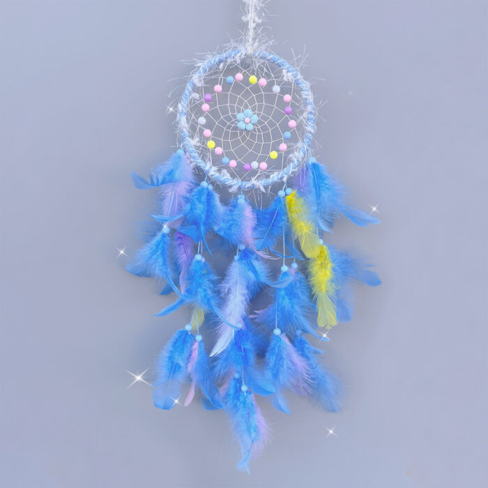 150_2-1-1.jpg Dreamy Feather Dreamcatcher Hanging Ornament