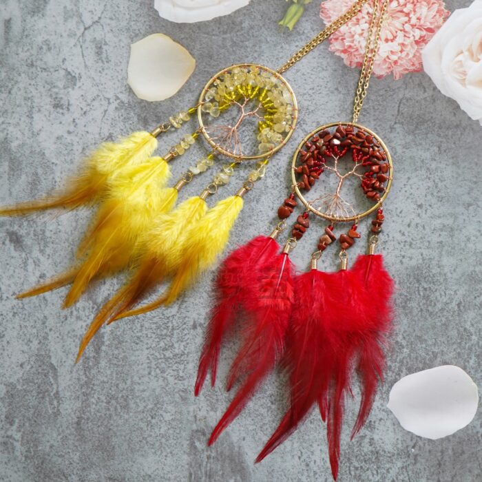154_0-1-2.jpg Crystal Tree of Life Car Hanging Dreamcatcher