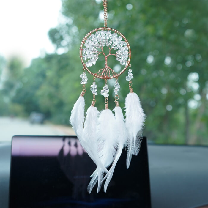 154_1-1-1.jpg Crystal Tree of Life Car Hanging Dreamcatcher