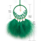 Feather Crystal Car Interior Dreamcatcher Hanging
