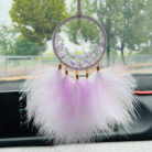 Feather Crystal Car Interior Dreamcatcher Hanging