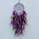 Colorful Feather Agate Dreamcatcher