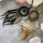 New Minimalist Vintage Natural Raw Stone Dreamcatcher