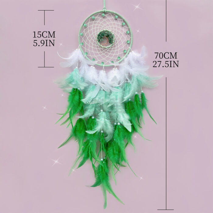 165_0-1-2.jpg Crystal Tree of Life Feather Dreamcatcher