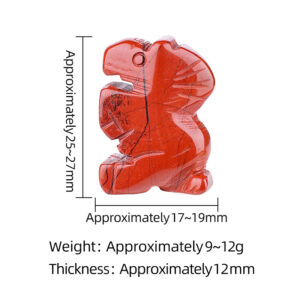Natural Crystal Horse Figurine Home Decor RS-0171
