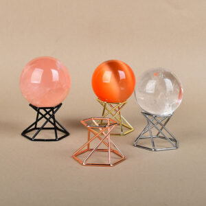 Metal Crystal Ball Base Stand RS-0195