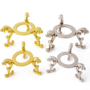 Metal Tripod Crystal Ball Stand 8-10cm RS-0202