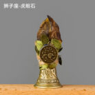 Raw Stone Twelve Zodiac Bell Natural Crystal Small Bell-10
