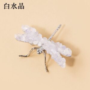 Crystal Chip Stone Dragonfly