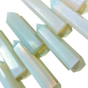 Natural Opal Quartz Small Crystal Tower