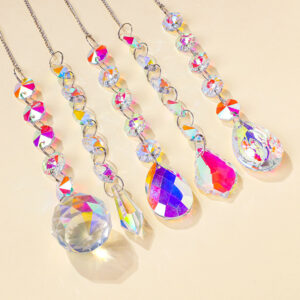 Crystal Sun Catcher Acrylic Prism Garden Window Hanging RS-0253
